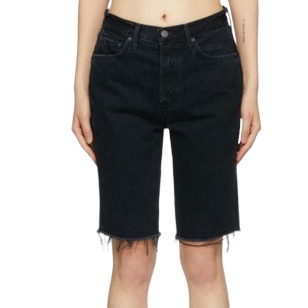 Grlfrnd Shorts Beverly bermuda denim black size 27